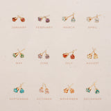 Birthstone Studs • Everyday Studs for Your Mini