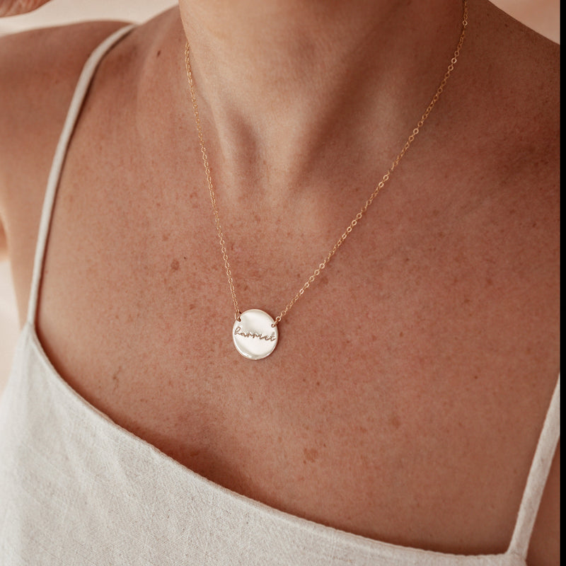 Aspen • Extra Large Pendant Necklace 2 Hole