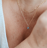 Birthstone Drop Necklace • September