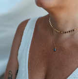Birthstone Drop Necklace • December