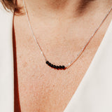 Maria • Stacked Gemstone Necklace