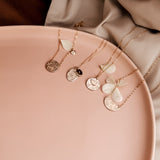Spring Collection • Oval Large & Tiny Necklace