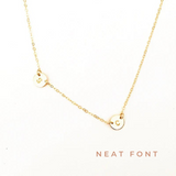 Koko • Small Asymmetrical Pendant Necklace • Choose Number of Pendants