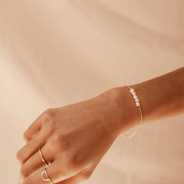 Cove • Pearl Stack Bracelet