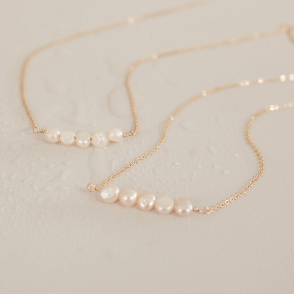 Cove • Pearl Stack Necklace