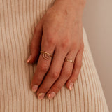 stacking rings Nova Ring | Silver & Gold Jewellery  | Kellective by Nikki
