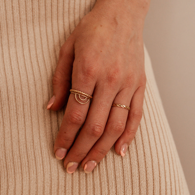 Hope Ring | Silver & Gold Jewellery  | Kellective by Nikki