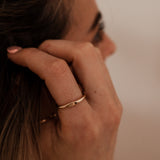 The Signet Ring | Silver & Gold Personalised Jewellery Gifts | Kellective by Nikki | Christmas birthday gifts for friends, women, her, mum, grandma