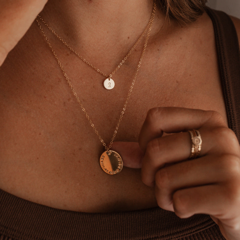 Charlotte • Extra Large Pendant Necklace