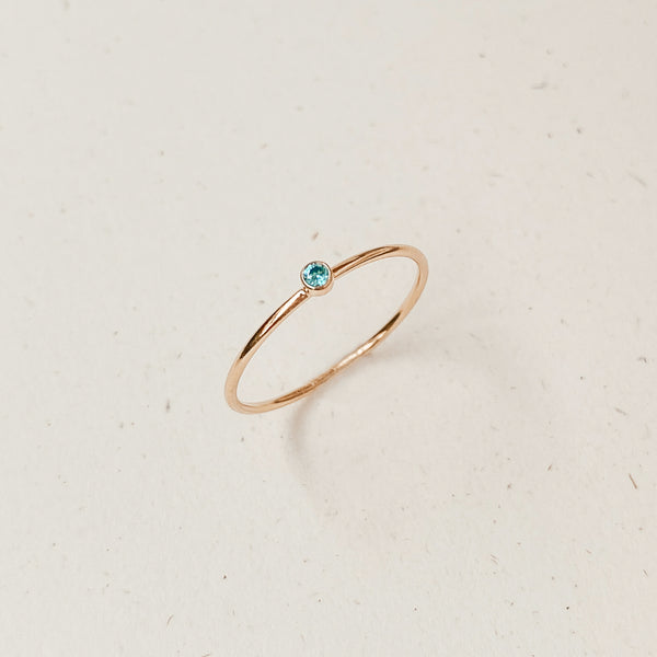 december birthstone ring turquoise stone good fortune sucess symbol sterling silver goldfill