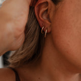Constance  •  Chunky Hoop Earrings