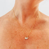 Florence • Tiny Pendant Necklace • Choose Number of Pendants