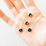 Harper • Small Pendant Necklace • Double Hole