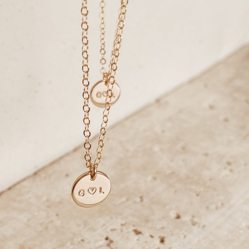 You + Me Small Pendant Necklace