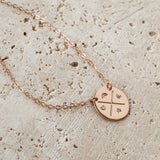 Cross My Heart • Large Pendant Necklace