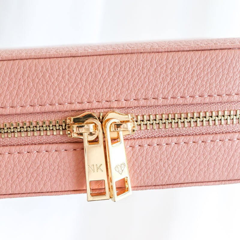Jewellery Travel Case • Blush Pink