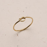 rope twist knot band stacking ring rose goldfill sterling silver goldfill perfect multiple size fit 