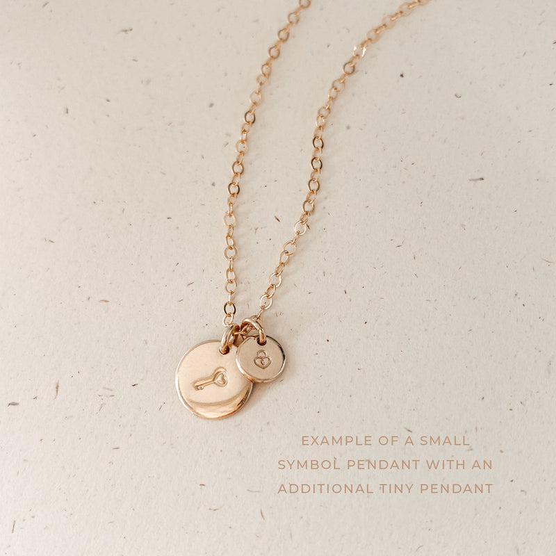 Sparkle Symbol Small Pendant Necklace