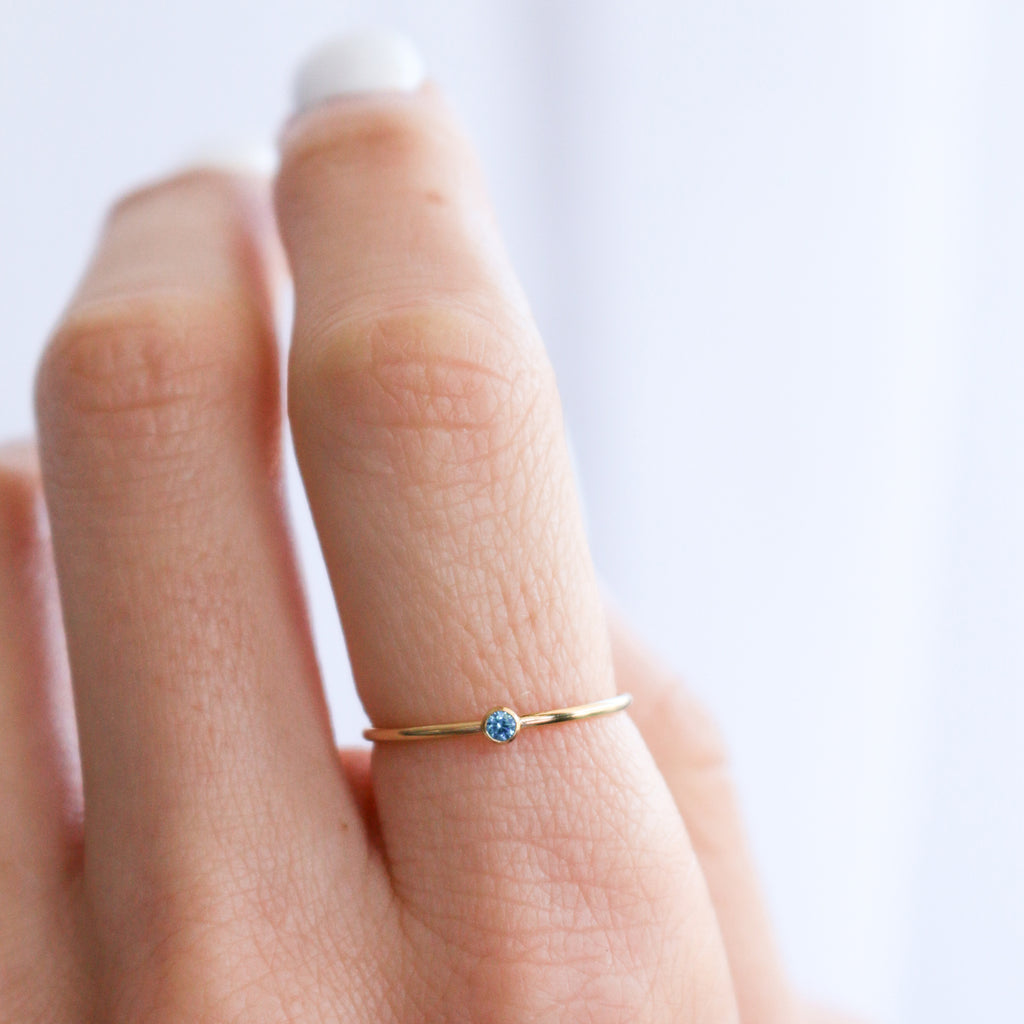 Sapphire Ring - September Birthstone Ring – ALOA